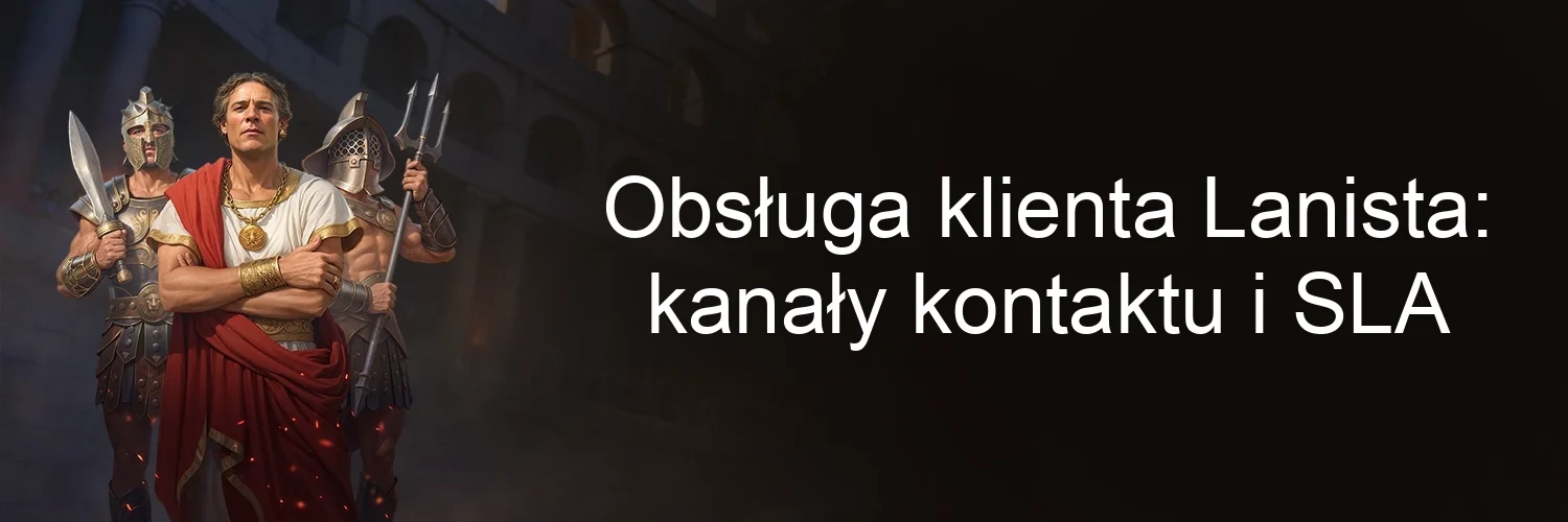 Obsługa klienta Lanista: kanały kontaktu i SLA